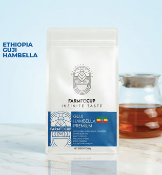 Ethiopia Guji Hambella Premium coffee — floral, lemon, mango, natural process