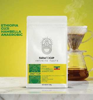 Ethiopia Guji Hambella Anaerobic coffee — berries, rich floral, complex natural