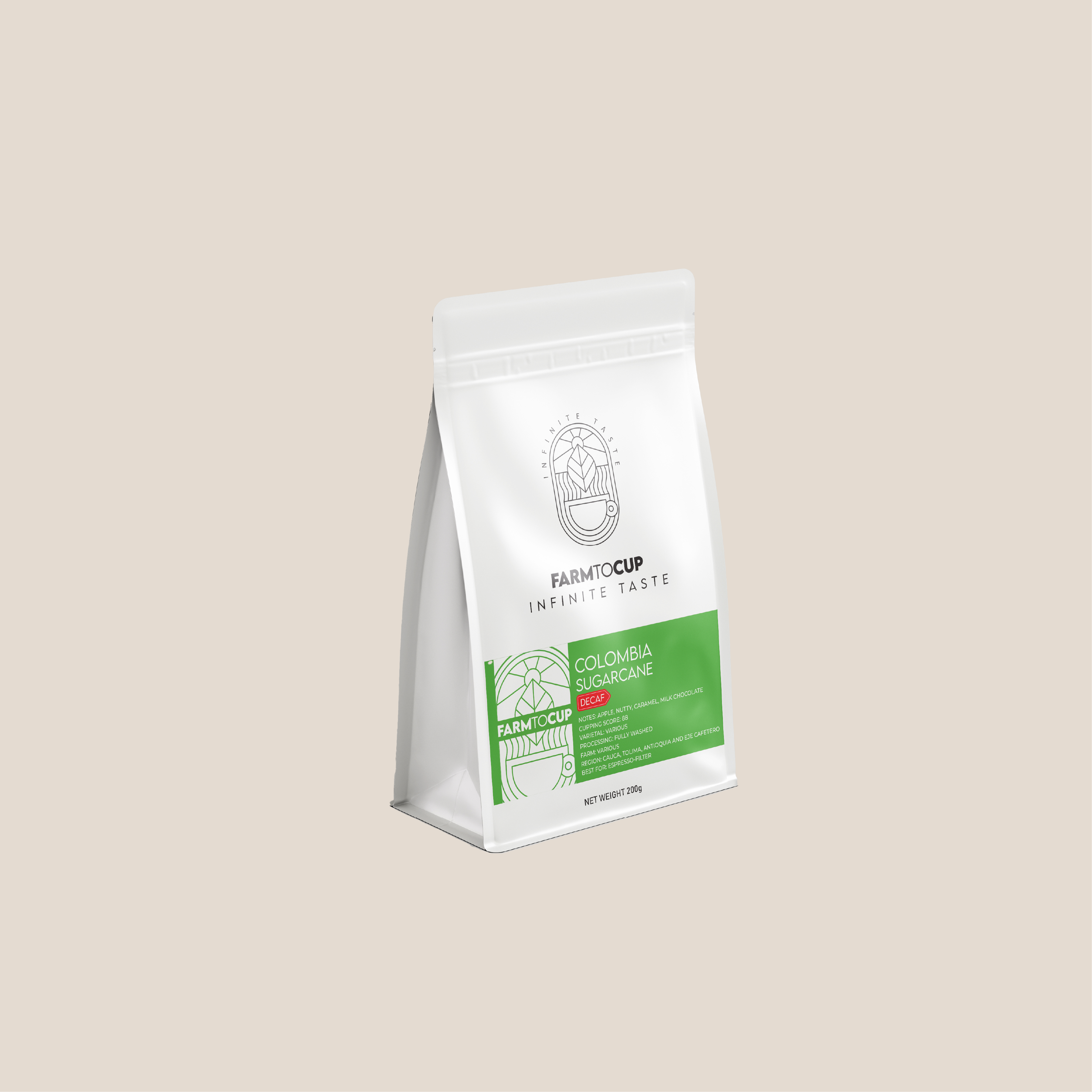 Colombia Sugarcane Decaf